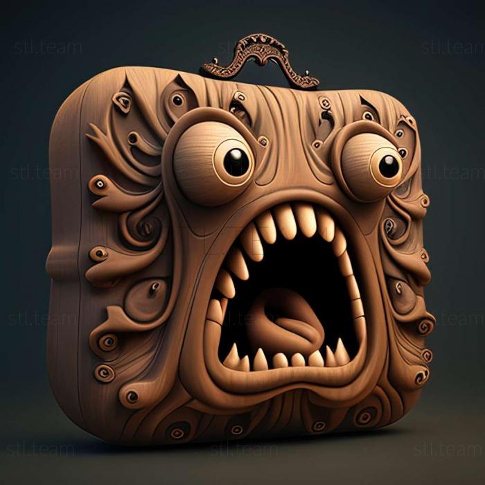 3D model MonsterBag game (STL)